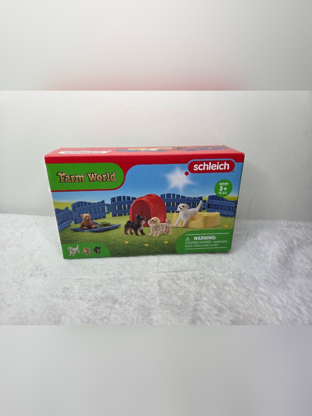Schleich Farm World 42480 Puppy Pen